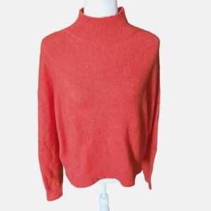 H&M Turtleneck Sweater polyester wool acrylic blend woman's size small soft cozy